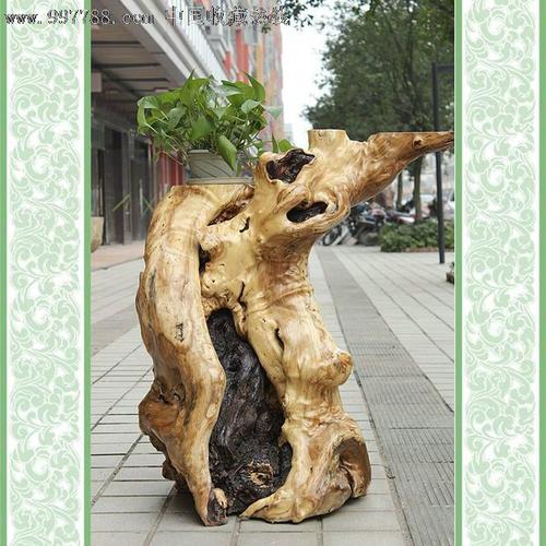 皂角树根雕出售